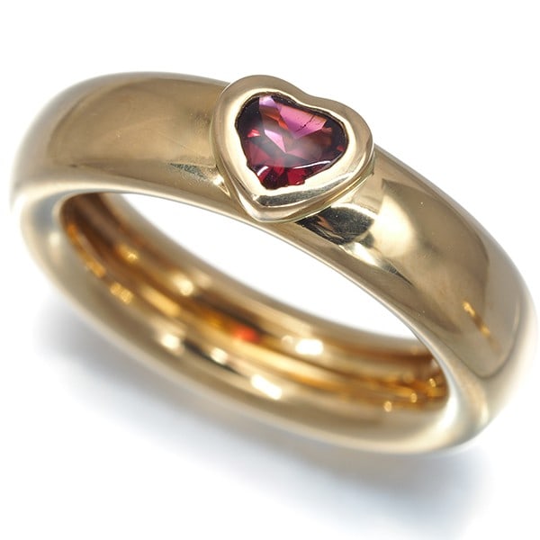 Tiffany&Co. Ring Tourmaline Friendship Us5 18K 750 Yellow Gold: Tiffany&Co. Ring Tourmaline Friendship Us5 18K 750 Yellow Gold Tiffany & Co.'s 18k yellow gold Tourmaline Friendship ring boasts a natural tourmaline stone, set in a sturdy design with a US5 ring size