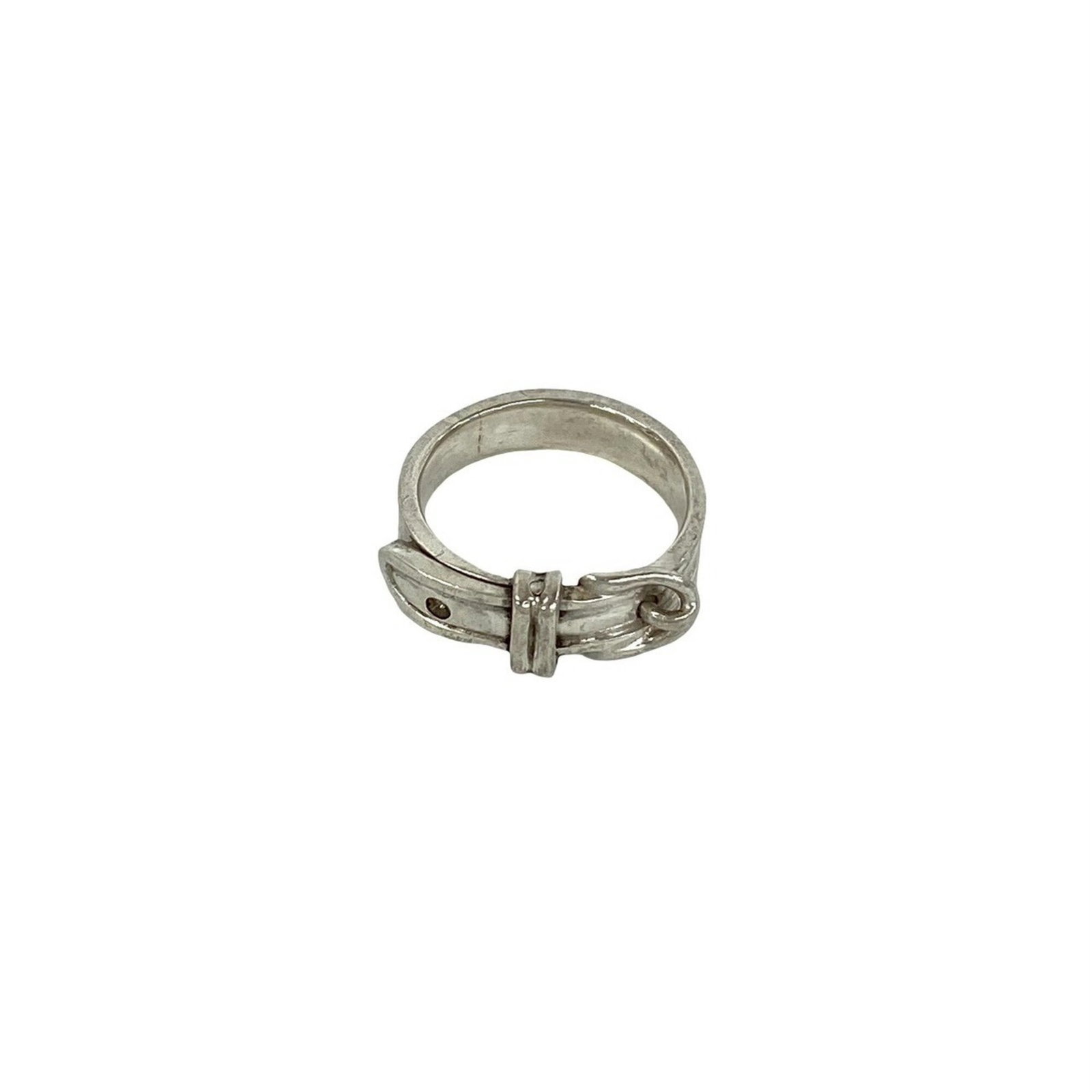 Ring silver band 925 by Hermes: Ring silver band 925 by Hermes Silver band ring by Hermes, made from high-quality silver 925. This elegant ring features a sleek design and is available in US size 4.5 for women. Its understated beaut