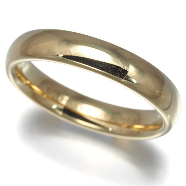 Tiffany&Co. Ring Tiffany Forever 4.0Mm Us7 18K 750 Yellow Gold: Tiffany&Co. Ring Tiffany Forever 4.0Mm Us7 18K 750 Yellow Gold Tiffany & Co. Ring Tiffany Forever 4.0Mm Us7 18K 750 Yellow Gold - A stunning 18k yellow gold ring from the iconic Tiffany & Co.