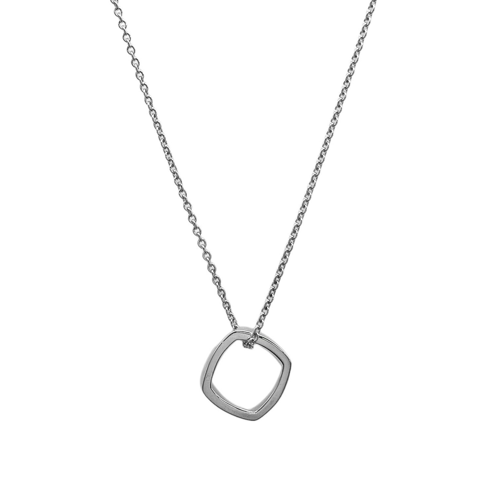 Frank Gehry Torque Necklace Women'S Sv925 Silver Tiffany: Frank Gehry Torque Necklace Women'S Sv925 Silver Tiffany Torque Necklace in Sterling Silver, designed by Frank Gehry. This women's necklace features a striking silver pendant with a Torque design, mea