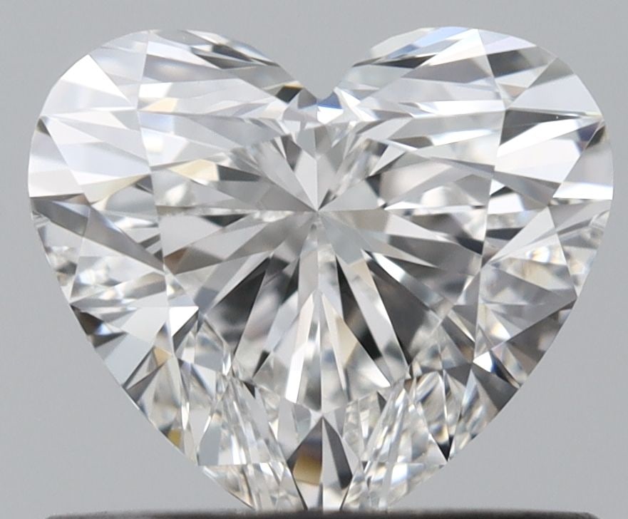 GIA Heart 0.61ct G VVS2 - Loose Natural Diamond: GIA Heart 0.61ct G VVS2 - Loose Natural Diamond GIA certifies this stunning 0.61ct G VVS2 loose natural diamond, boasting an EX polish and symmetry. Its exceptional clarity and color make it a rare fi