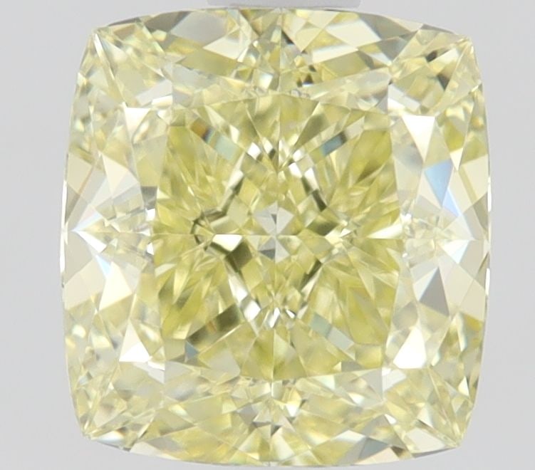 GIA Cushion Brilliant 1.04ct Fancy Yellow VVS1 - Loose Natural Diamond: GIA Cushion Brilliant 1.04ct Fancy Yellow VVS1 - Loose Natural Diamond GIA certified, this 1.04ct Fancy Yellow VVS1 diamond boasts exceptional clarity and color, with EX polish and symmetry. Its natur