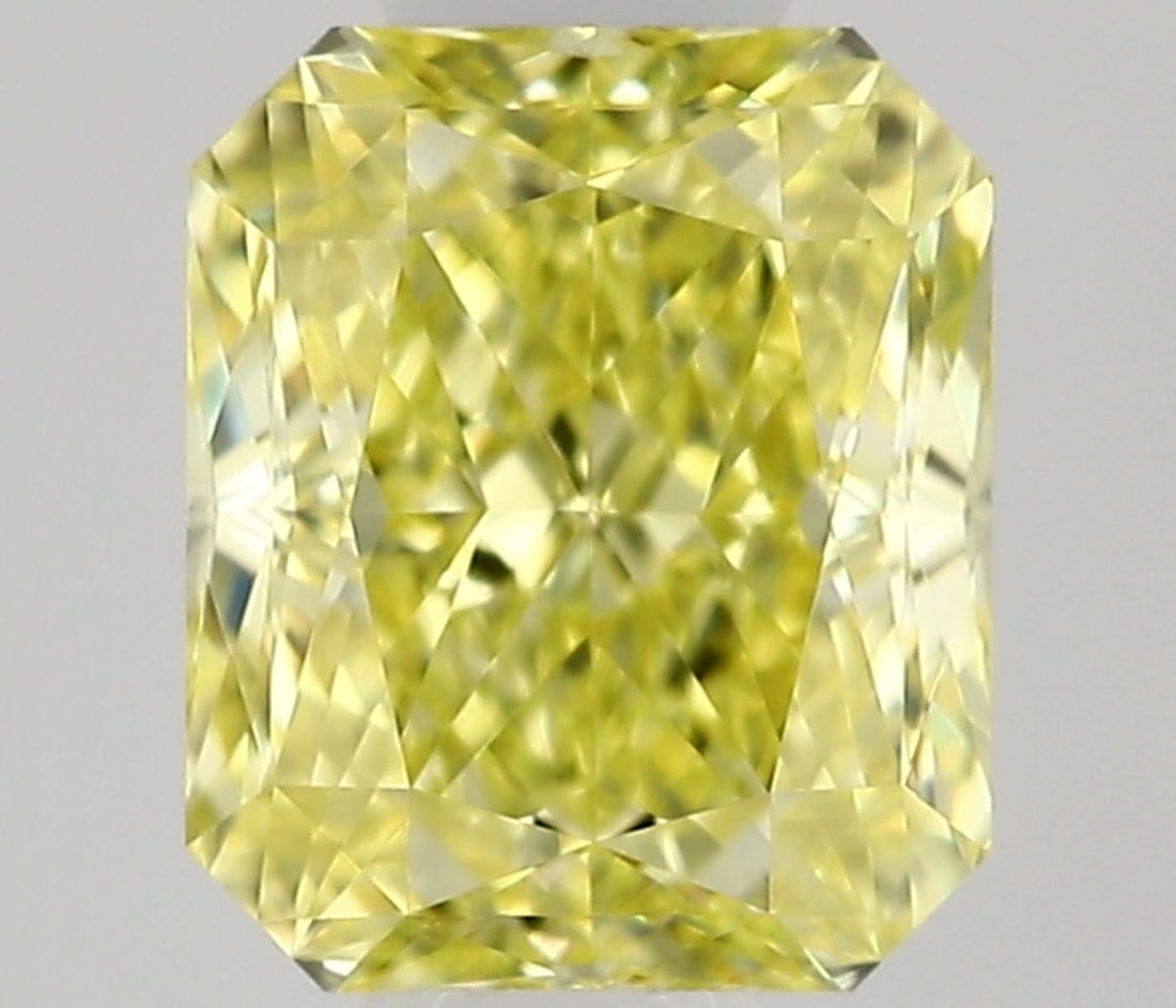 GIA Radiant 0.5ct Fancy Intense Yellow IF - Loose Natural Diamond: GIA Radiant 0.5ct Fancy Intense Yellow IF - Loose Natural Diamond GIA-certified, this 0.5ct Fancy Intense Yellow IF diamond boasts exceptional color and clarity, with an EX polish and VG symmetry. Its
