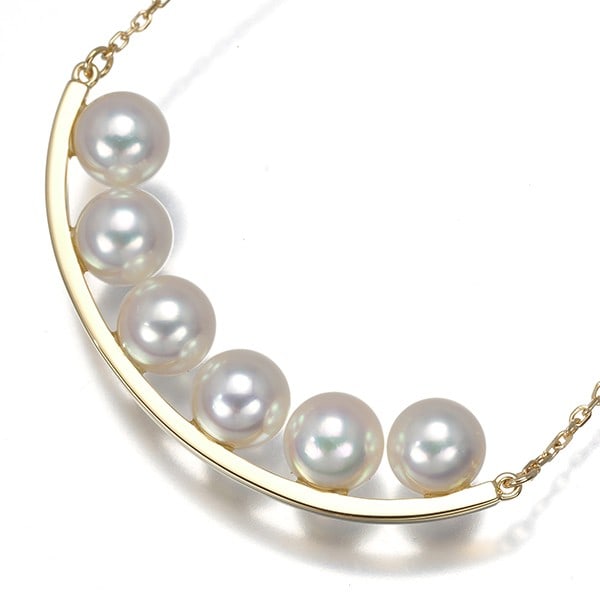Tasaki Necklace Akoya Pearl 6.1Mm Balance Plus Long 18K 750 Yellow Gold: Tasaki Necklace Akoya Pearl 6.1Mm Balance Plus Long 18K 750 Yellow Gold The TASAKI Necklace Akoya Pearl 6.1Mm Balance Plus Long 18K 750 Yellow Gold boasts a stunning 6.1mm cultured Akoya pearl,
