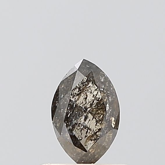 Marquise 0.63ct Salt And Pepper VVS2 - Loose Natural Diamond: Marquise 0.63ct Salt And Pepper VVS2 - Loose Natural Diamond 0.63ct Salt And Pepper VVS2 - Loose Natural Diamond, featuring a unique marquise cut and EX polish, showcases its natural beauty with