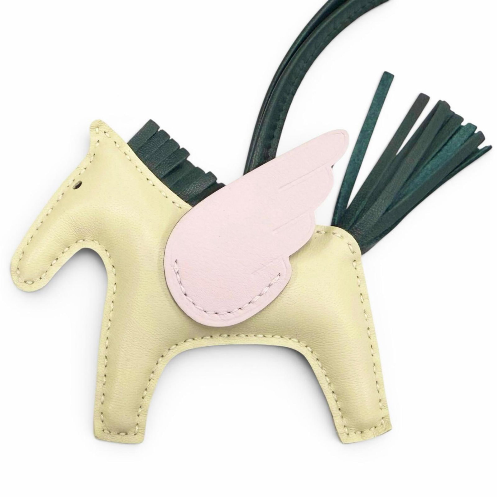 Swift Handbag Charm Leather Milo Agneau Hermes: Swift Handbag Charm Leather Milo Agneau Hermes Agneau Milo, Swift leather craftsmanship comes together in this sleek handbag charm from Hermes. Measuring 75mm x 120mm, its compact size belies the atte