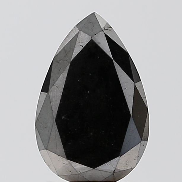 Pear 1.51ct Black VVS2 - Loose Natural Diamond: Pear 1.51ct Black VVS2 - Loose Natural Diamond The 1.51ct Black VVS2 diamond boasts exceptional clarity and polish, with its EX symmetry making it a standout among other diamonds. Its natural beauty