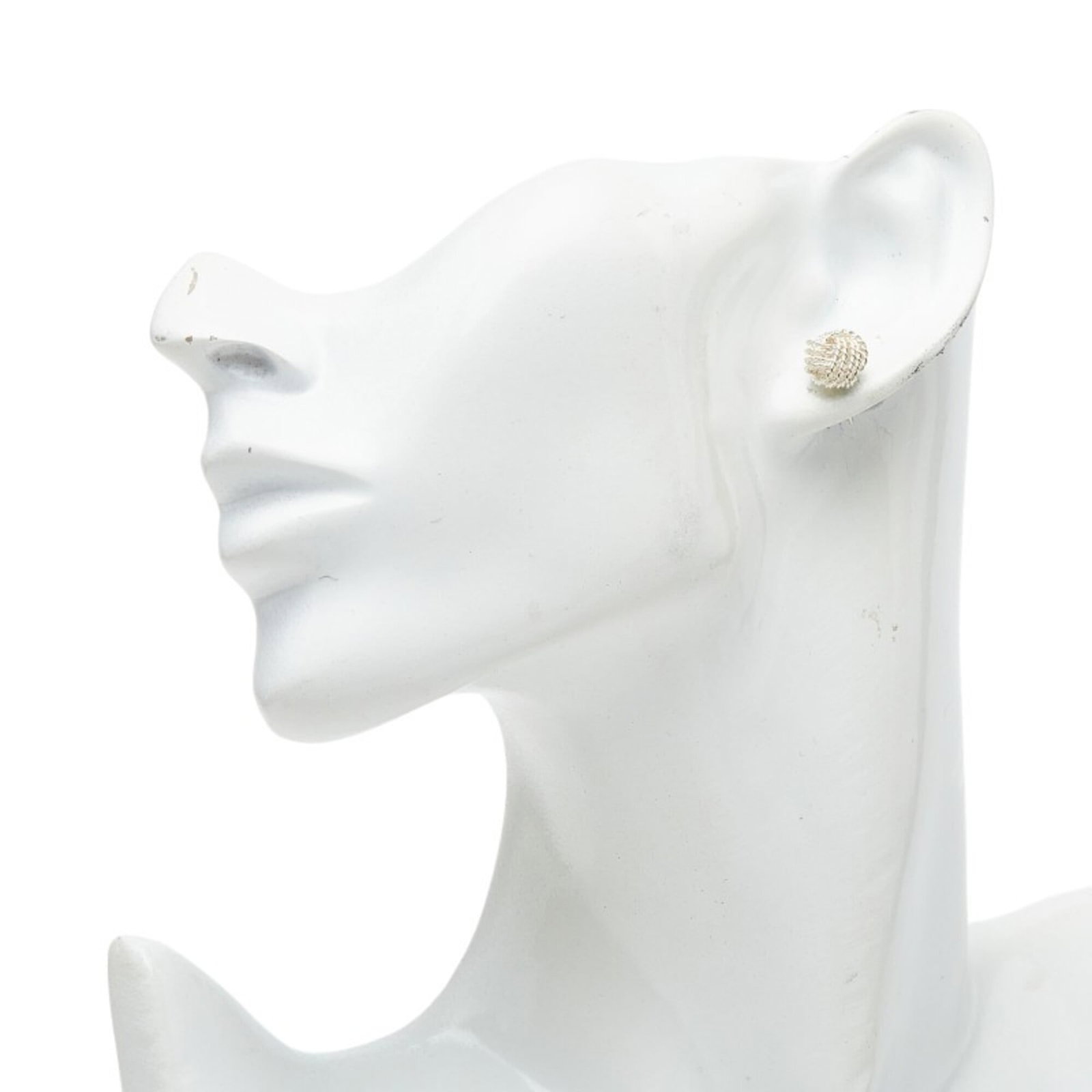 Silver Stud Earrings Tiffany - 6
