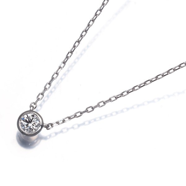 Vendome Necklace Diamond 0.11Ct Solitaire Bezel 950 850 Platinum: Vendome Necklace Diamond 0.11Ct Solitaire Bezel 950 850 Platinum Platinum pendant featuring a natural 0.11ct diamond solitaire, set in a bezel design for maximum sparkle and clarity. The necklace