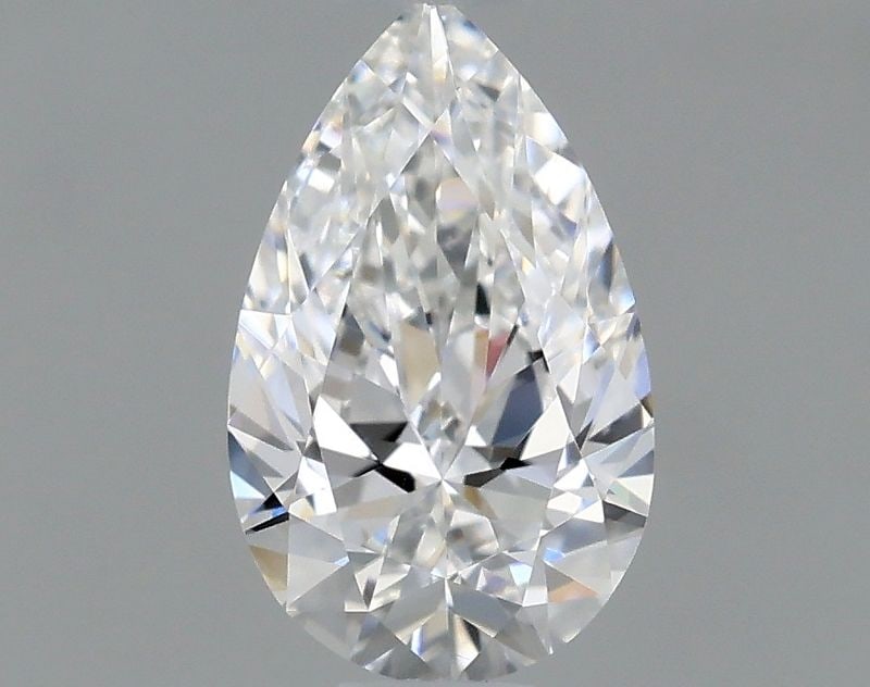 GIA Pear 0.5ct E VVS1 - Loose Natural Diamond: GIA Pear 0.5ct E VVS1 - Loose Natural Diamond GIA certified, this loose natural diamond boasts exceptional clarity with its VVS1 grade and vibrant color, rated E. Measuring 0.5 carats in a pear shape,