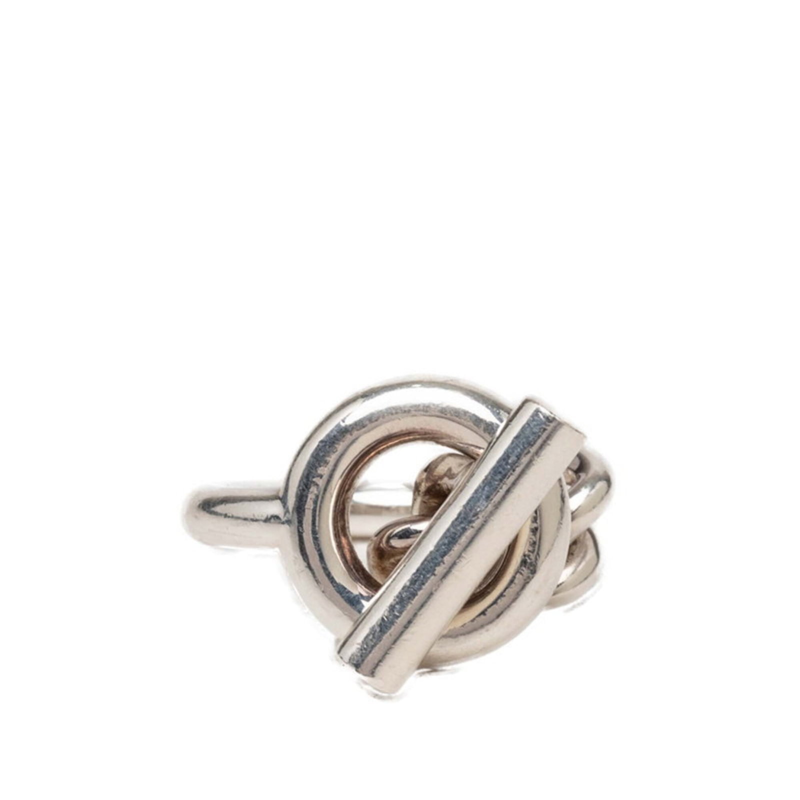 Ring silver band 925 by Hermes: Ring silver band 925 by Hermes Silver band ring by Hermes, made from high-quality 925 sterling silver. This elegant ring features a classic design and is available in US size 5.5. A timeless