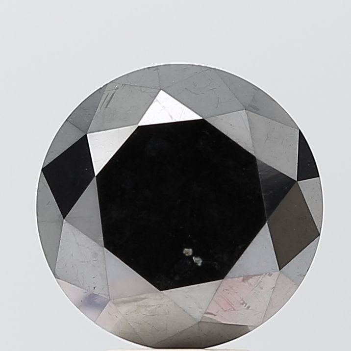 Round 5.88ct Black VVS2 - Loose Natural Diamond: Round 5.88ct Black VVS2 - Loose Natural Diamond Round 5.88ct Black VVS2 - Loose Natural Diamond, featuring exceptional clarity and color, with EX cut symmetry and polish, making it a standout among