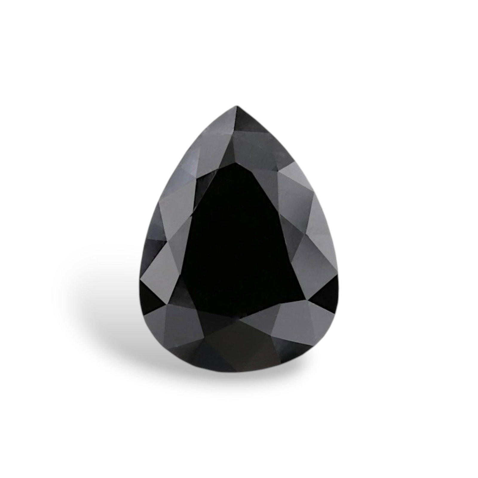 GIA Pear 2.08ct Fancy Black VVS2 - Loose Natural Diamond: GIA Pear 2.08ct Fancy Black VVS2 - Loose Natural Diamond GIA-certified Fancy Black diamond with exceptional clarity and polish, boasting an EX symmetry. This 2.08ct natural gemstone features a unique 