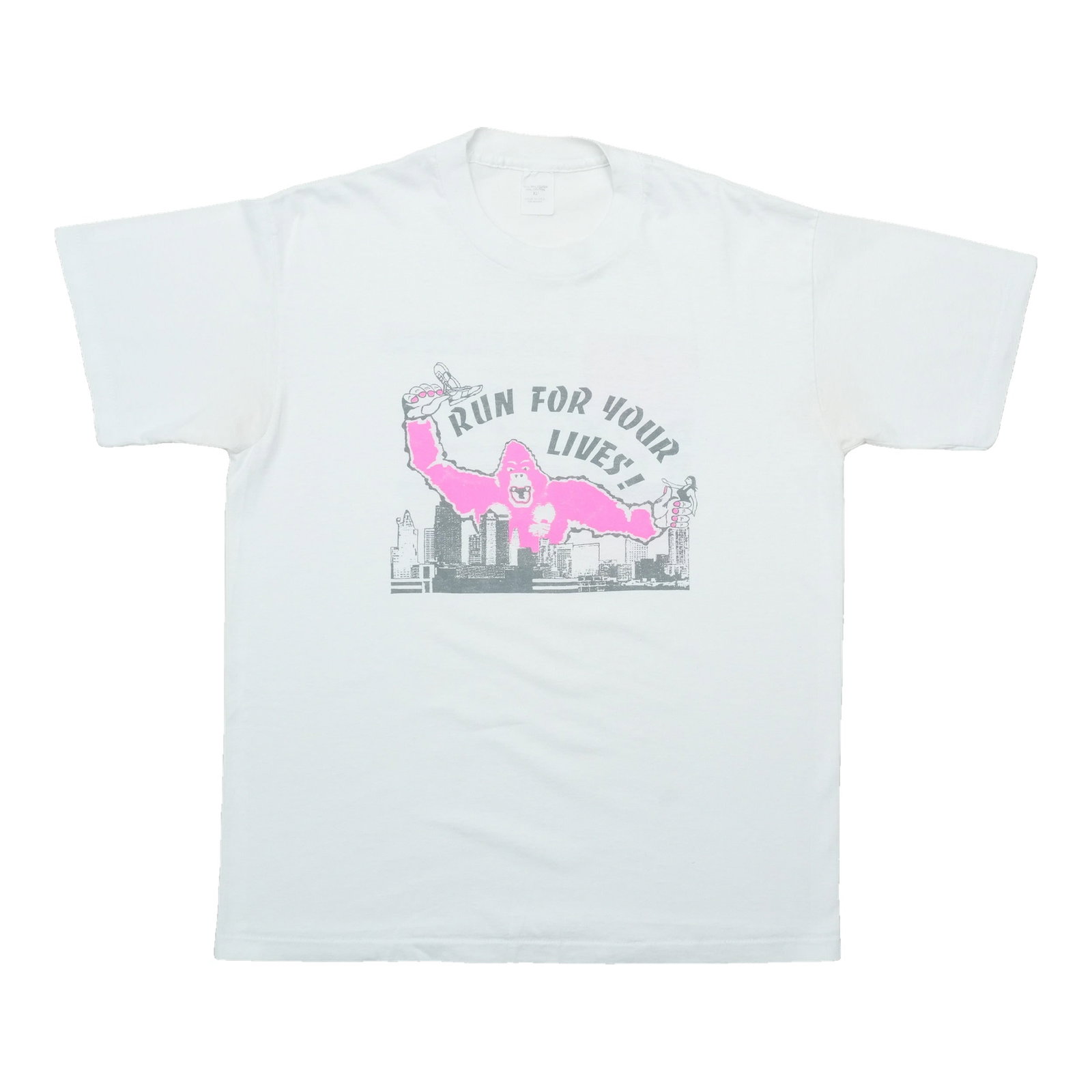 King Kong Shirt Kansas City Run May Day: King Kong Shirt Kansas City Run May Day A unique piece for the King Kong fan, this vintage shirt features an eye-catching design inspired by the classic monster movie. Printed with vibrant colors and 
