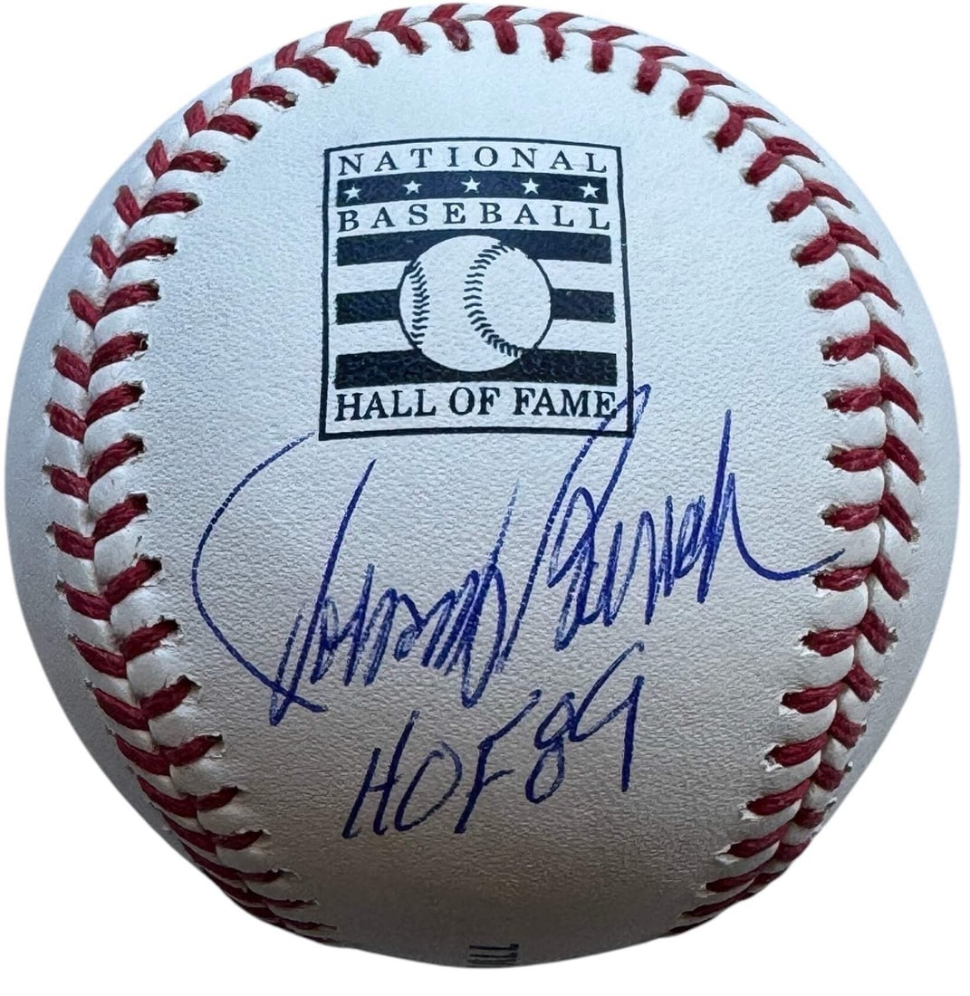 Johnny Bench Autographed Official Major League Baseball (MLB) (1 of 3)