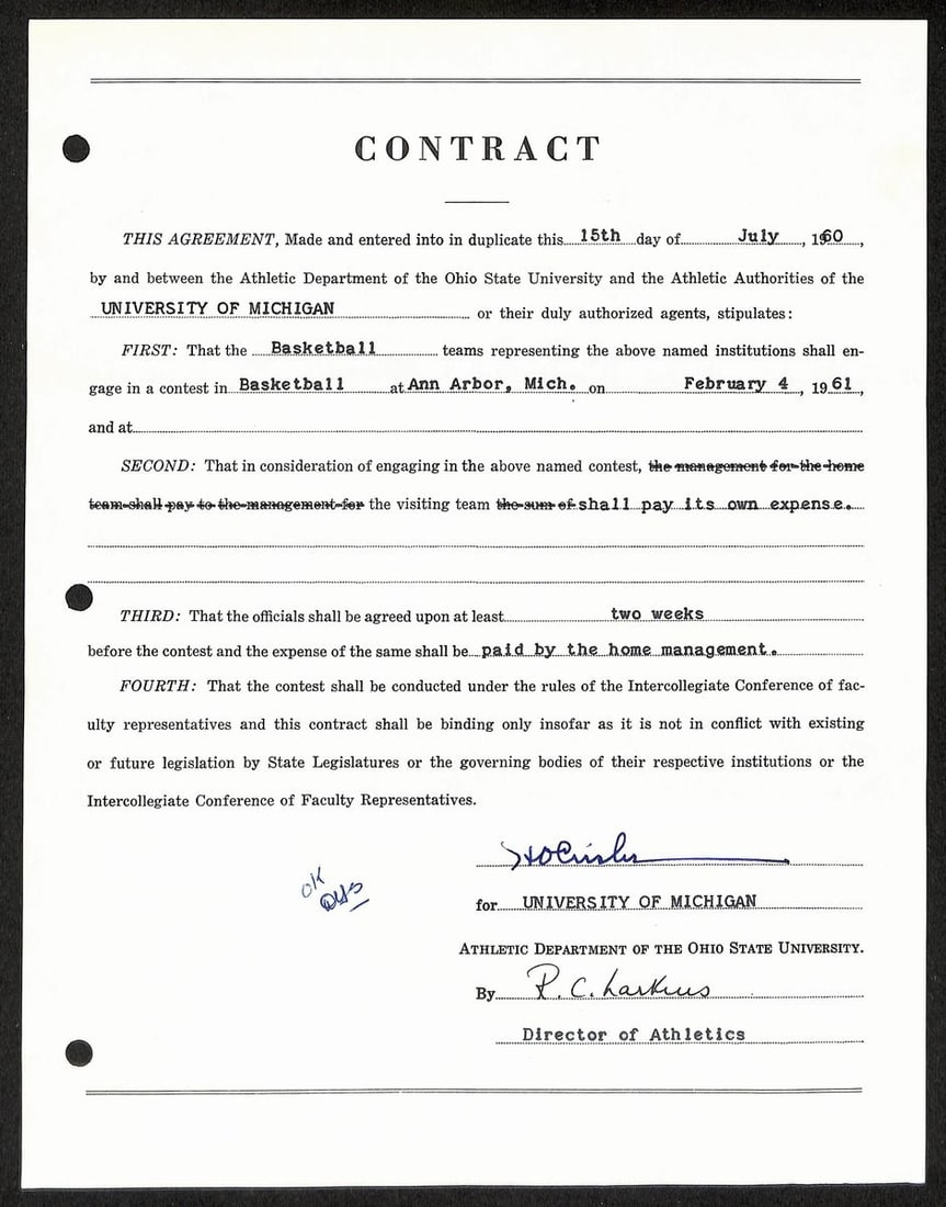 Fritz Crisler HOF Michigan Head Coach Signed/ Auto Contract PSA BA199002: Fritz Crisler HOF Michigan Head Coach Signed/ Auto Contract PSA BA199002 Item Specifics: Original/Reprint: Original Product: Photo Sport: Football Product Disclaimer: Not affiliated with any team or l