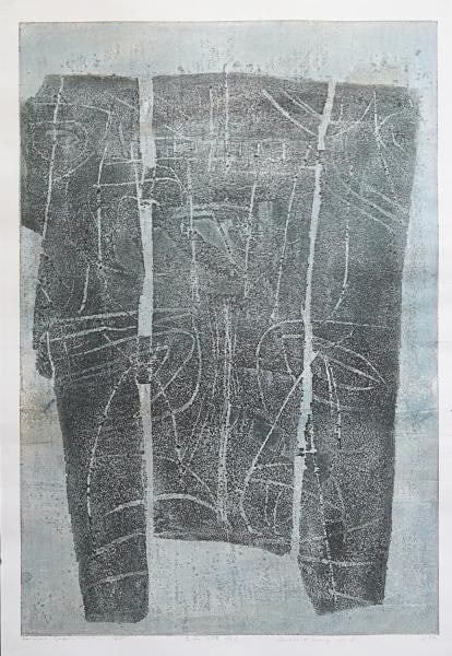 Hagiwara Ed Signed 1965 Woodblock Print No 6 Ancient Large Song: Hagiwara Ed Signed 1965 Woodblock Print No 6 Ancient Large Song Item Specifics: Artist: Hideo Hagiwara Subject: Abstract Art Material: Paper Style: Japanese Size: 103.4 x 73.2 cm Year Of Production: 1