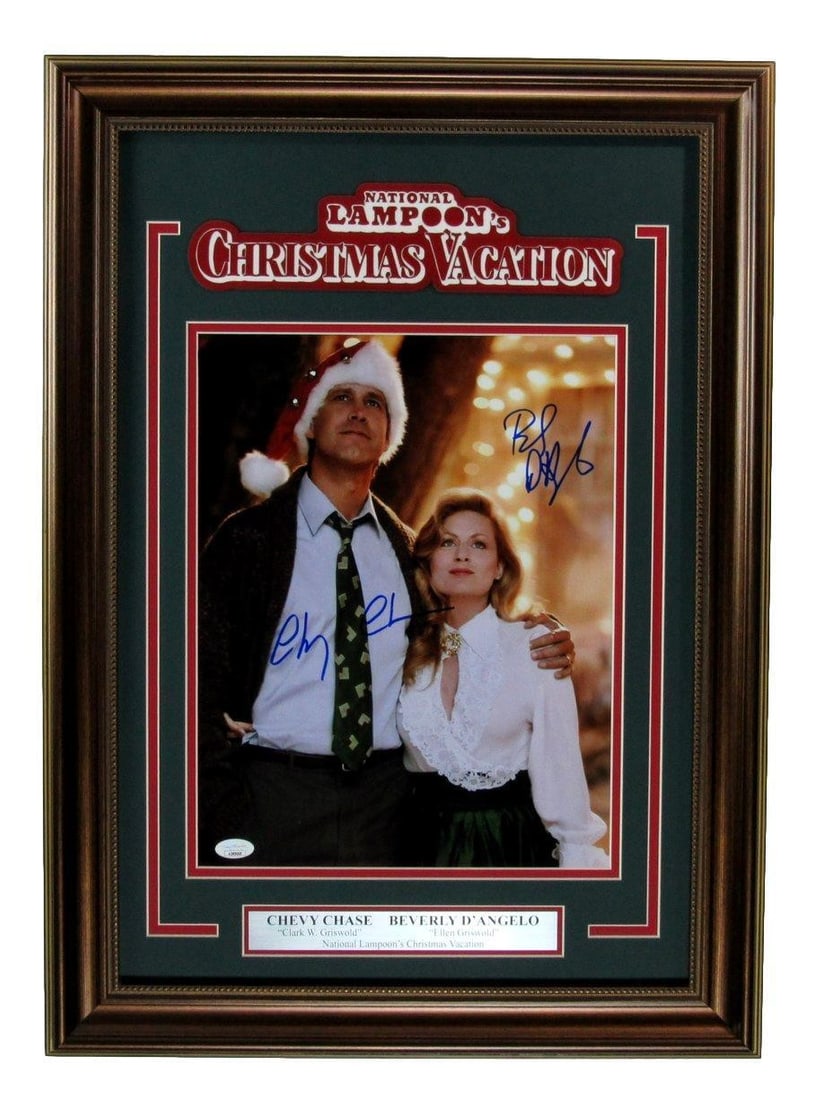 Beverly D Angelo Chase Chevy 11x14 Framed Autographed Photo: Beverly D Angelo Chase Chevy 11x14 Framed Autographed Photo Beverly D'Angelo's distinctive face shines in this 11x14 framed autographed photo, capturing her iconic role in the classic film. The JSA au