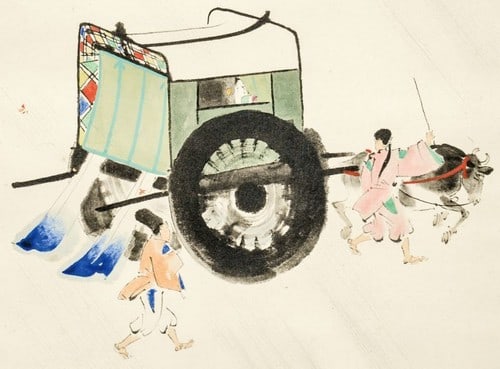 Woodblock Print Nihonga Art Japanese Eikyu Matsuoka Shigure Yamato: Woodblock Print Nihonga Art Japanese Eikyu Matsuoka Shigure Yamato Item Specifics: Artist: Matsuoka Eikyu Subject: Shigure (Late Autumn Drizzle) Material: Japanese Paper (Washi) Style: Japanese Year O