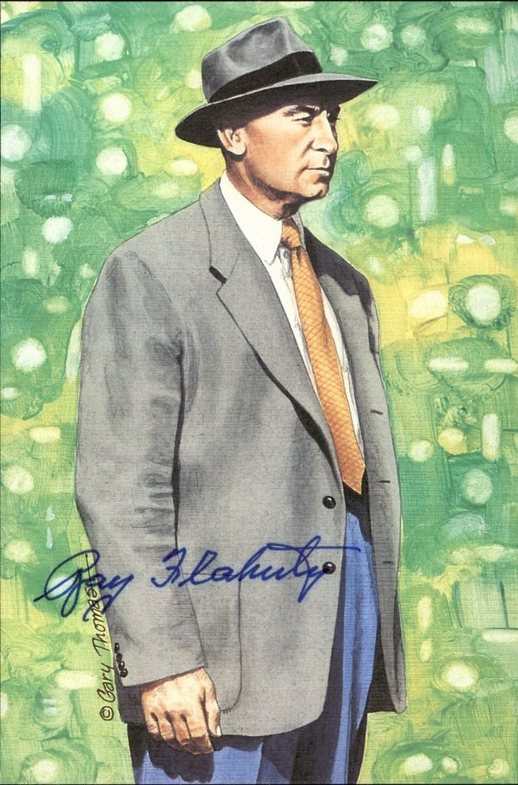 Ray Flaherty Redskins HOF Autographed Goal Line Art GLAC Postcard JSA: Ray Flaherty Redskins HOF Autographed Goal Line Art GLAC Postcard JSA Item Specifics: Original/Reprint: Original Product: Post Card Sport: Football Product Disclaimer: Not affiliated with any team or 