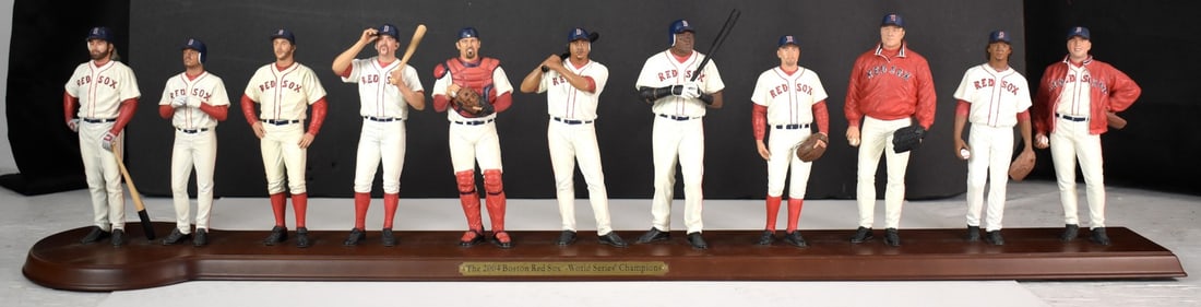 2004 Boston Red Sox World Series Champions Danbury Mint Team Figurines 208360 (1 of 11)