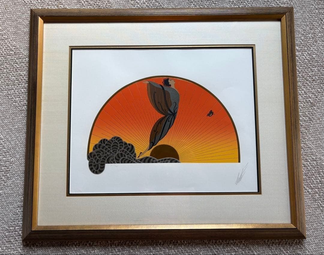 ERTE Sunrise embossed Serigraph 1984 Signed ED AP 51/ 60 Framed authentic: ERTE Sunrise embossed Serigraph 1984 Signed ED AP 51/ 60 Framed authentic Item Specifics: Artist: Erte Type: Print Year Of Production: 1984 Production Technique: Silk Screen Serigraph Original/License