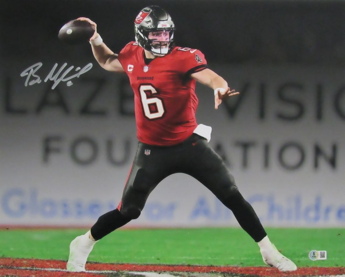 Baker Mayfield Tampa Bay Buccaneers Signed/ Autographed 16x20 Photo Beckett 01585 (1 of 3)