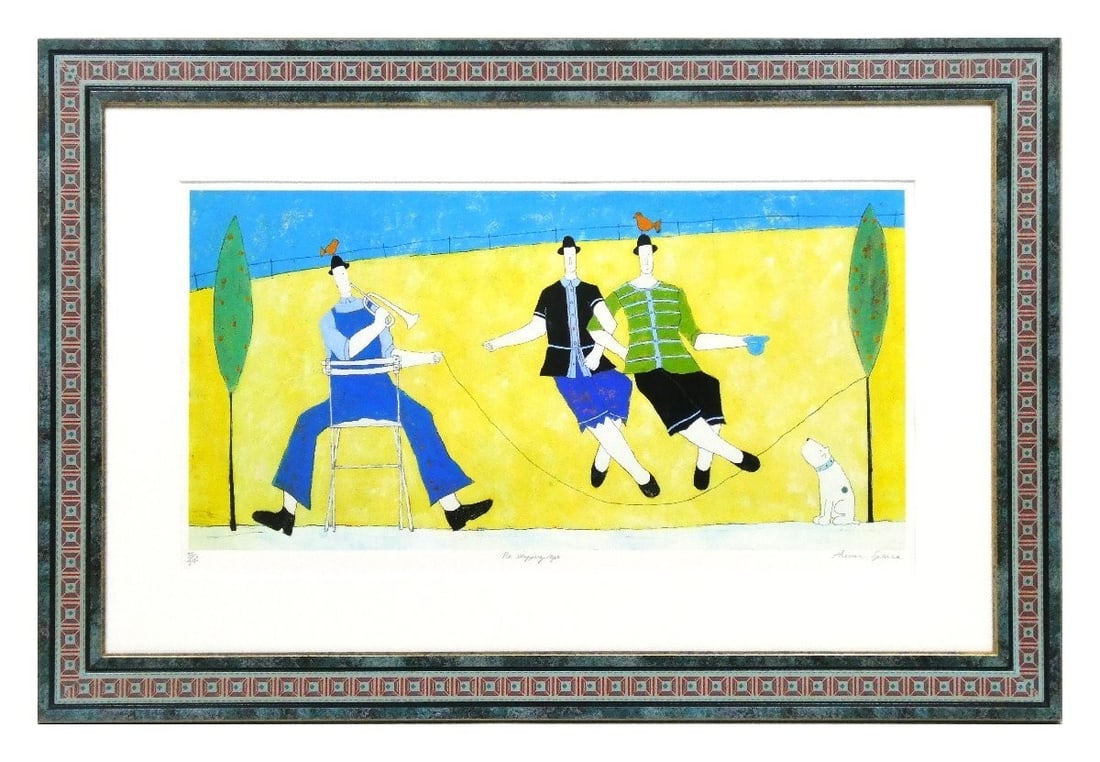 Annora Spence The skipping rope Silkscreen Signed ED 30/ 295 Framed Authentic: Annora Spence The skipping rope Silkscreen Signed ED 30/ 295 Framed Authentic Item Specifics: Artist: Annora Spence Unit Of Sale: Single Piece Signed By: Annora Spence Image Orientation: Portrait Sign