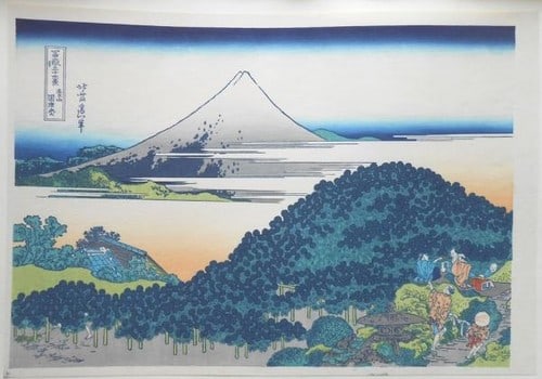 Woodblock Print Pine Cushion Nishiki E Hokusai Reprint At Aoyama Takamizawa: Woodblock Print Pine Cushion Nishiki E Hokusai Reprint At Aoyama Takamizawa Item Specifics: Artist: Katsushika Hokusai Subject: Landscape Material: Paper Style: Japanese Size: 27 x 39 cm Product Discl