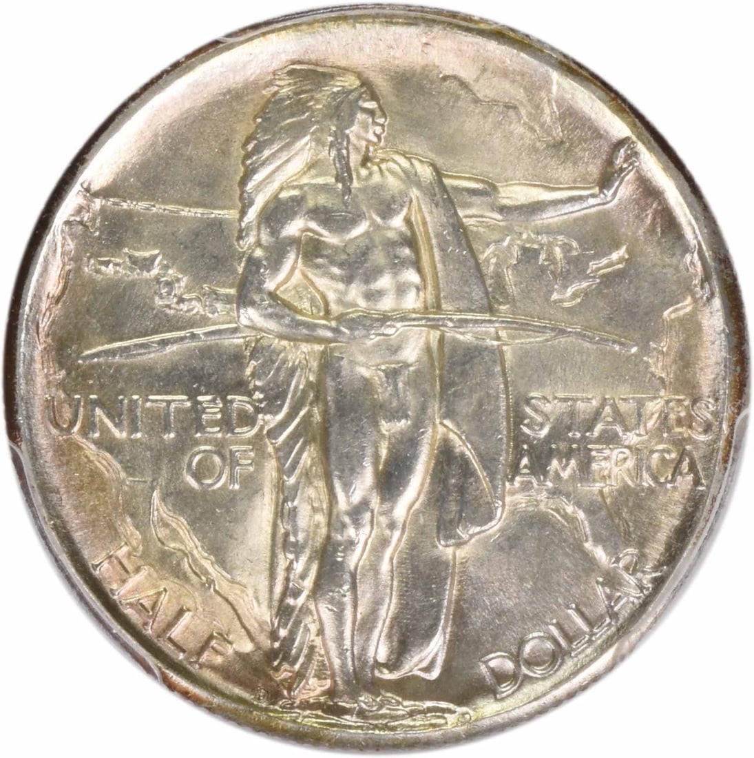 MS65 PCGS MS65 PCGS Silver Half Dollar 1933-D Oregon - 2