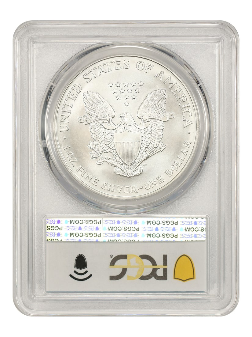 1997 $1 Silver Eagle PCGS MS70 - Silver Eagles - 2