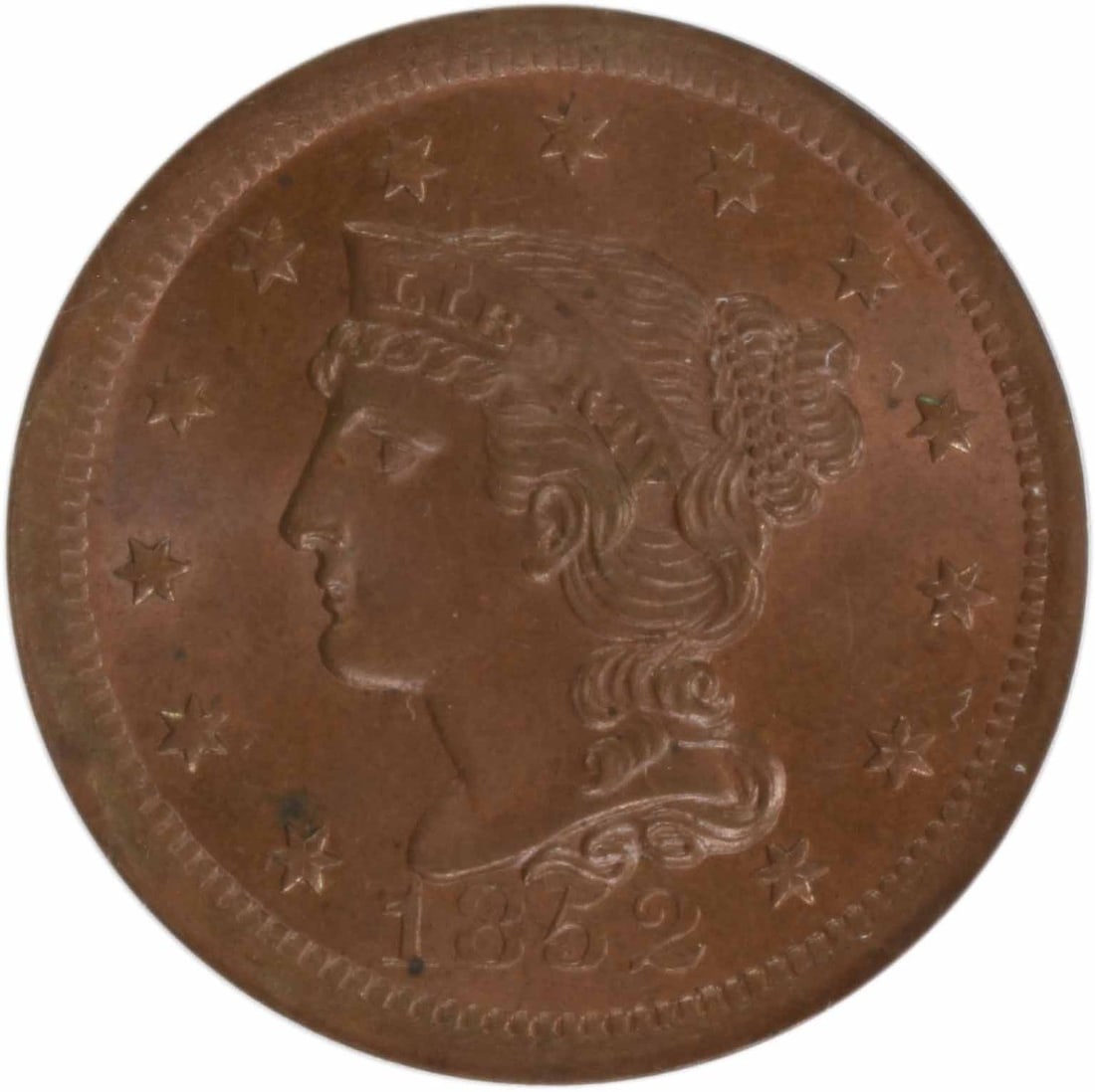 1852 Large Cent MS65BN PCGS - 2
