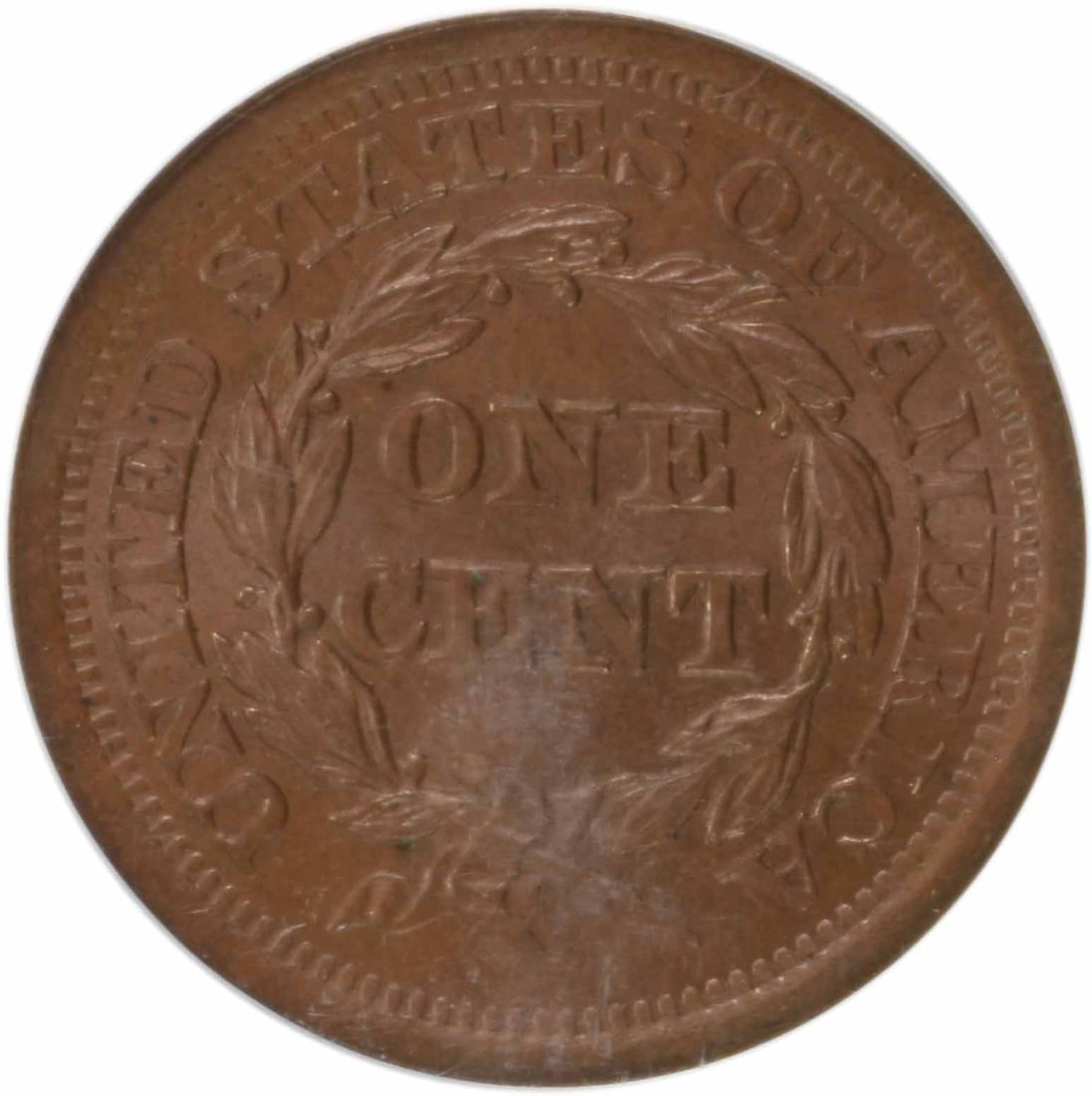 1852 Large Cent MS65BN PCGS - 3