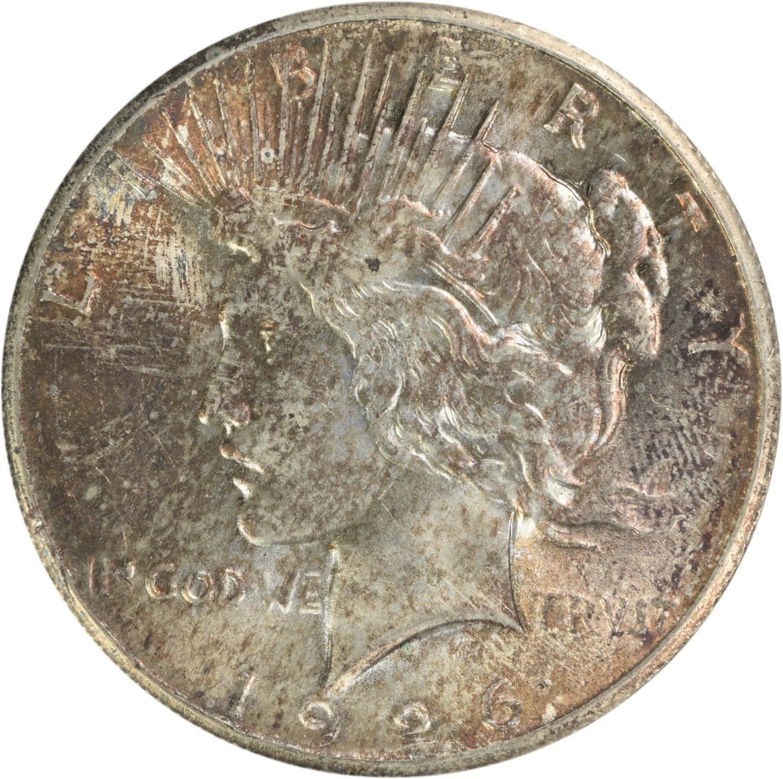 1926 Peace Silver Dollar BU Uncertified: 1926 Peace Silver Dollar BU Uncertified The 1926 Peace Silver Dollar is a stunning example of American numismatics, featuring an MS60 grade and uncirculated condition. Certified as Uncertified Circula