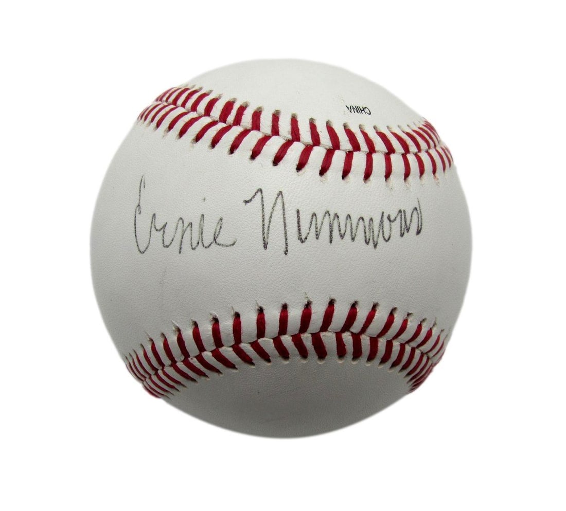 Ernie Nimmons Signed OL Baseball Negro League Kansas City Monarchs PSA/ DNA (1 of 3)