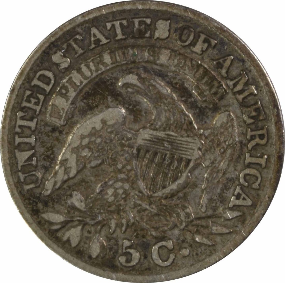 Half dime silver bust VF 1832 - 2