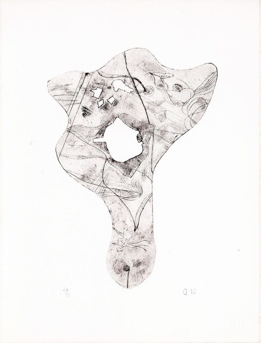 Ei Q Ei Copperplate Print Work 44 1976 Limited Edition Modernist Art: Ei Q Ei Copperplate Print Work 44 1976 Limited Edition Modernist Art Item Specifics: Artist: Ei-Q Subject: Abstract Modernism Material: Copperplate print on paper Style: Japanese Product Disclaimer: P