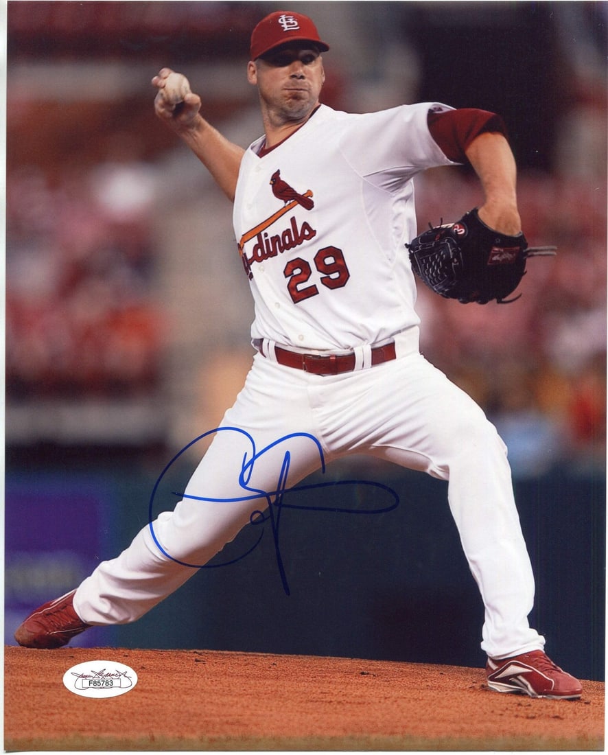 Chris Carpenter Autographed 8x10 Photo (JSA) (1 of 2)