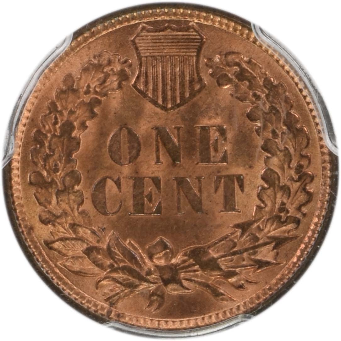 MS65RD Indian Cent 1908 - 3