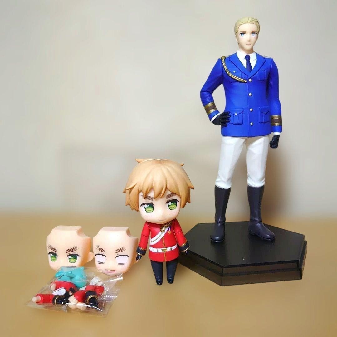 Nendoroid Hetalia UK POP UP Anime Figure Collectible Good Smile Company: Nendoroid Hetalia UK POP UP Anime Figure Collectible Good Smile Company Item Specifics: Brand: Hetalia Type: Nendoroid Figure Character: UK Germany Language: Japanese Country: Japan Theme: Hetalia Age