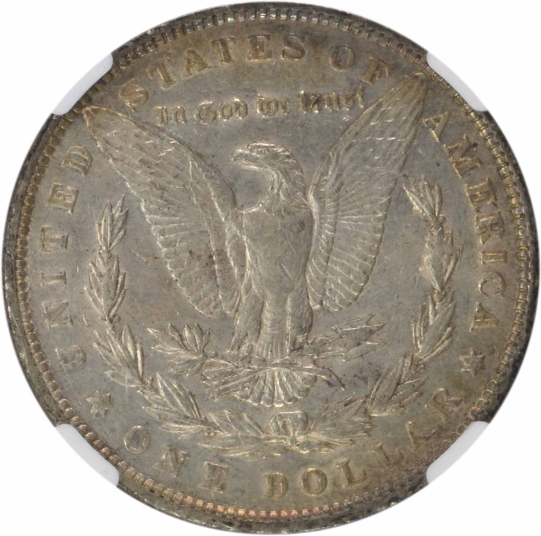 Silver dollar 1893 Morgan EF45 - 3