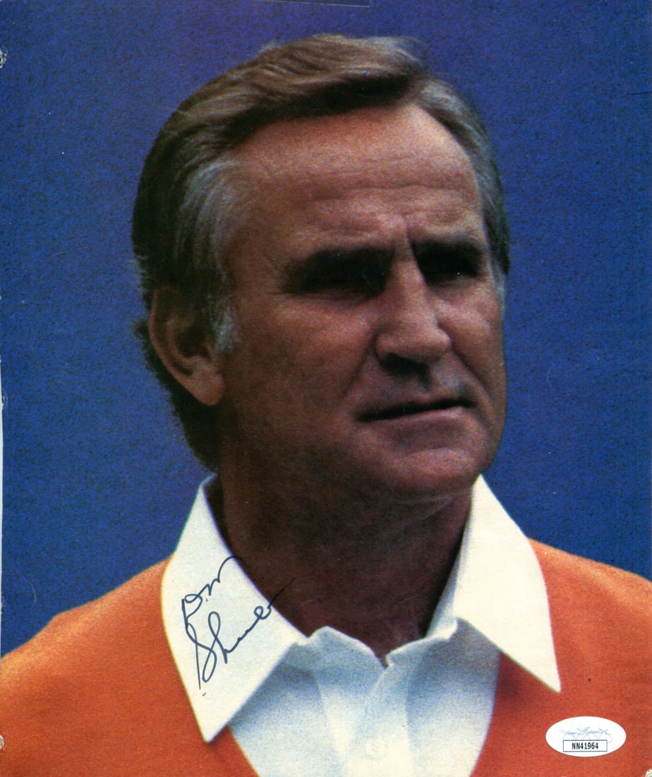 Autographed 8x10 Photo by Don Shula. (1 of 2)