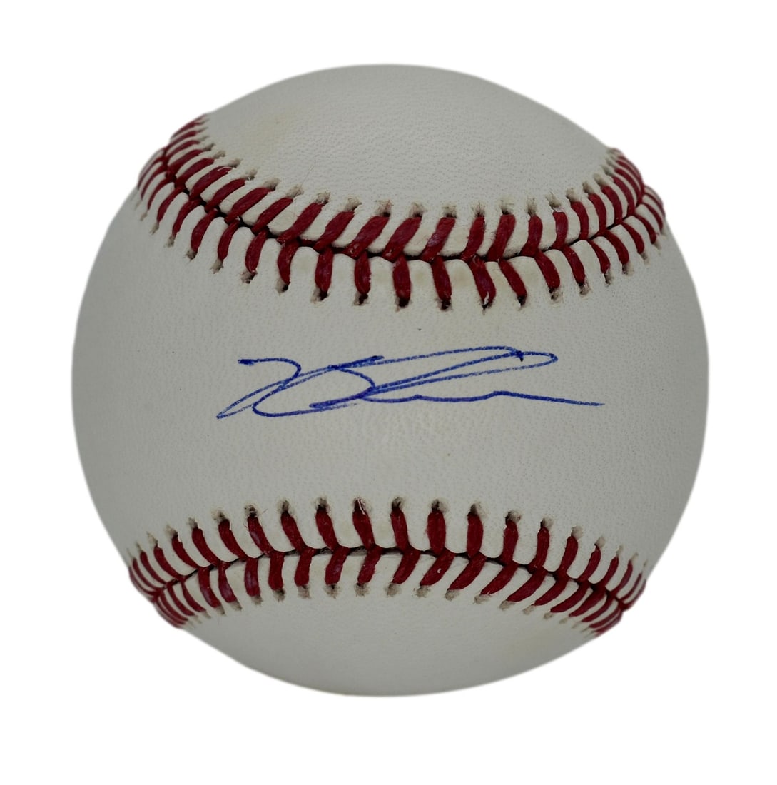 Kyle Schwarber Signed/ Autographed OML Baseball Phillies PSA/ DNA 209996: Kyle Schwarber Signed/ Autographed OML Baseball Phillies PSA/ DNA 209996 Signed by Philadelphia Phillies star Kyle Schwarber, this OML baseball boasts the unmistakable mark of its notable autograph.