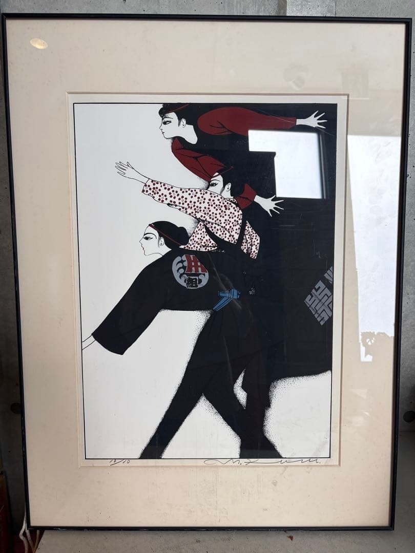 Masayuki Miyata Silkscreen Signed ED 1/ 10 Framed Japan Art 23.8 31.7 in: Masayuki Miyata Silkscreen Signed ED 1/ 10 Framed Japan Art 23.8 31.7 in Item Specifics: Brand: NO BRAND Provenance: NA Country: Japan Culture: NA Handmade: NA California Prop 65 Warning: NA Product D