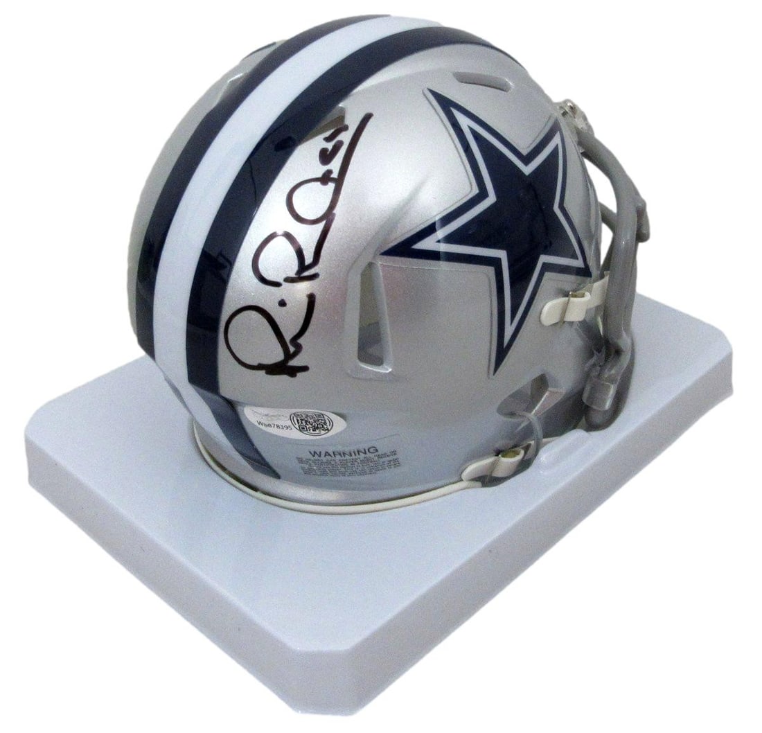 Michael Irvin Signed/ Autographed Mini Football Helmet Dallas Cowboys JSA 198689 (1 of 6)