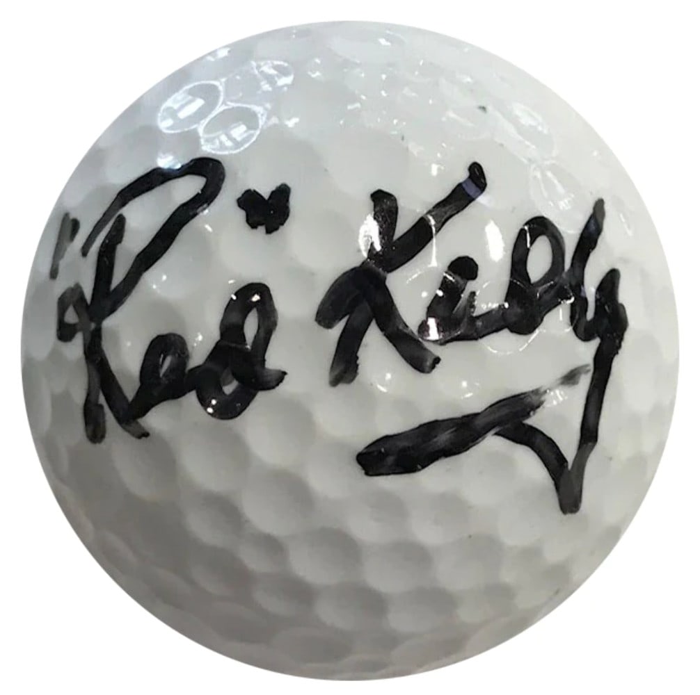Autographed Golf Ball Titleist Kelly Red (1 of 1)