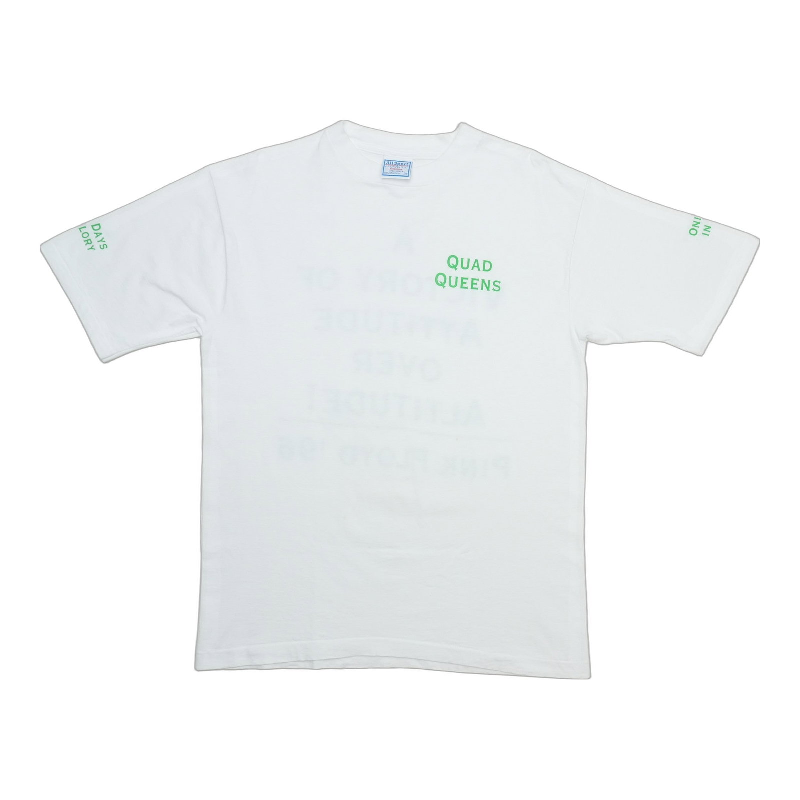 1996 Pink Floyd A Victory Of Attitude Over Altitude Shirt (1 of 6)