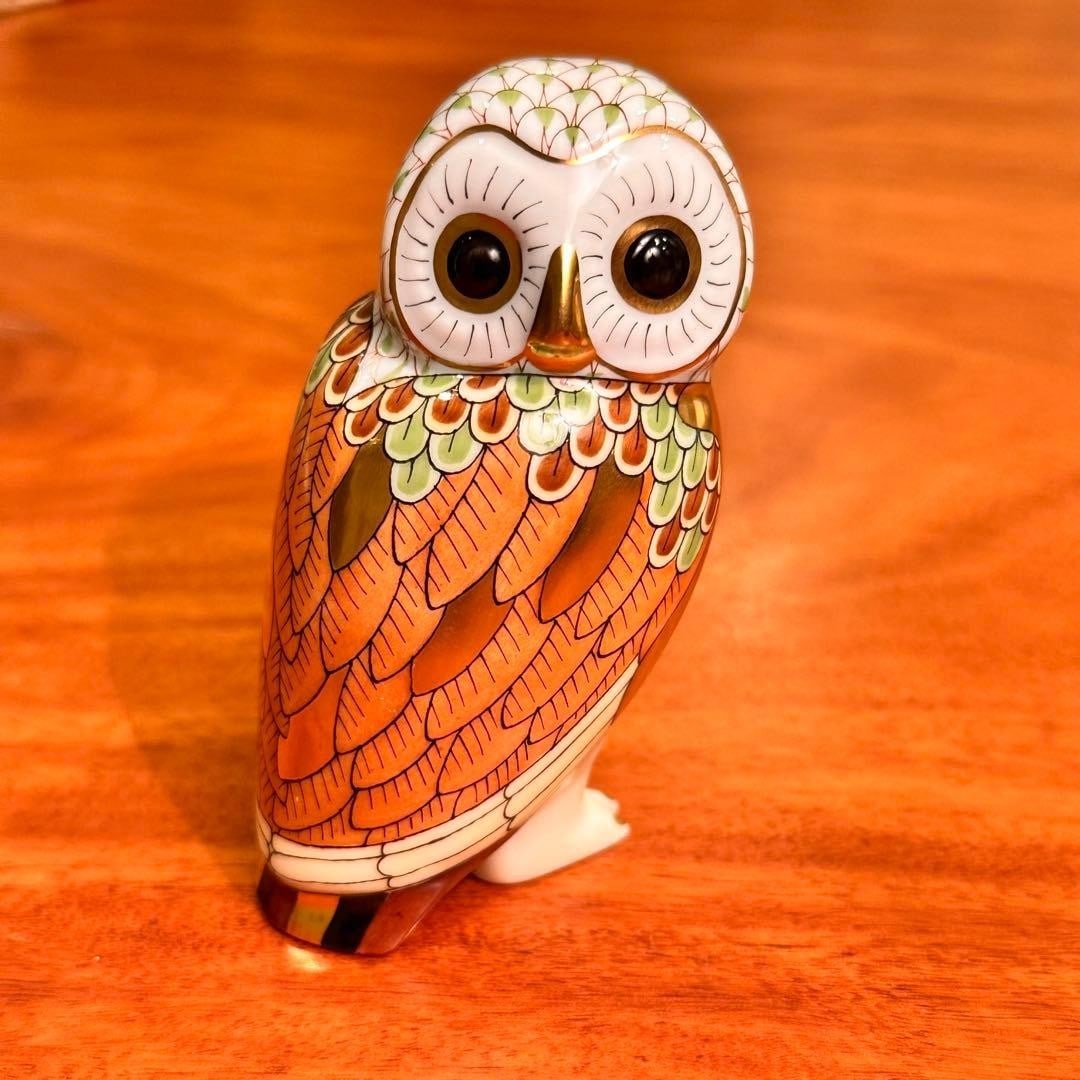 Herend Owl Woodland Hand Painted Porcelain Figurine Limited Edition 3000: Herend Owl Woodland Hand Painted Porcelain Figurine Limited Edition 3000 Item Specifics: Antique: No Pattern: Feather-pattern decoration Signed: No Color: Multicolor Material: Porcelain Subject: Owl V
