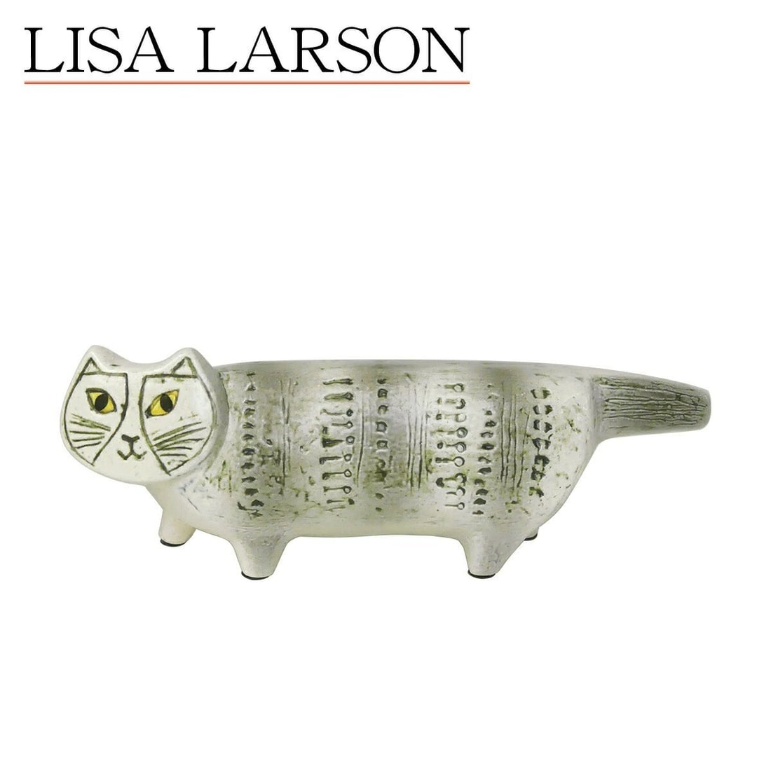 Store of Cat LISA Larson Gray Figurine from Mikey Papa Max Scandinavian Zoo (1 of 5)