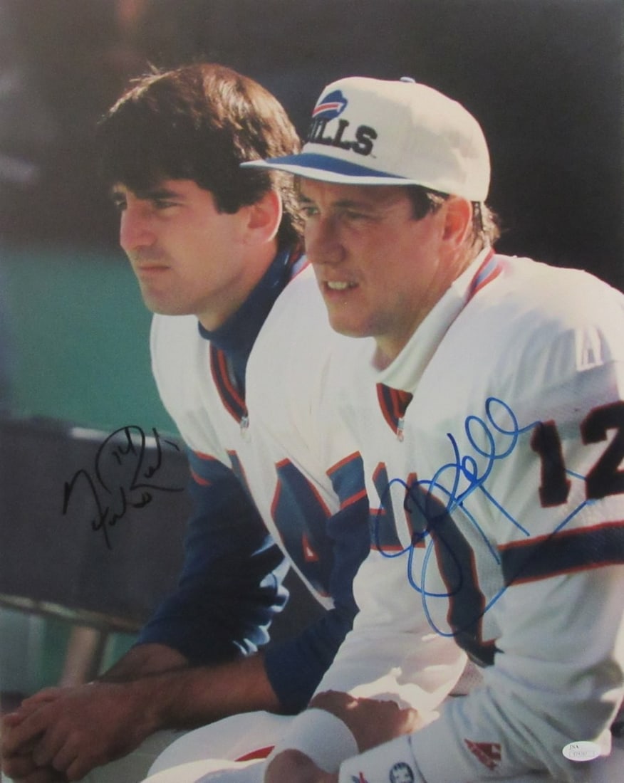 Jim Kelly HOF/ Frank Reich Buffalo Bills Dual Signed/ Auto16x20 Photo JSA 210061: Jim Kelly HOF/ Frank Reich Buffalo Bills Dual Signed/ Auto16x20 Photo JSA 210061 Item Specifics: Original/Reprint: Original Product: Photo Sport: Football Product Disclaimer: Not affiliated with any t